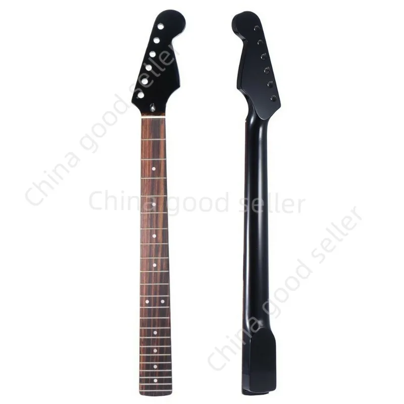 [Mute Black] 22-ладовая электрогитара гриф кленовая ручка из палисандра ST Strat Stratocaster