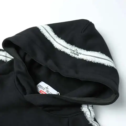 Худи Supreme Копия Хлопок Полоска