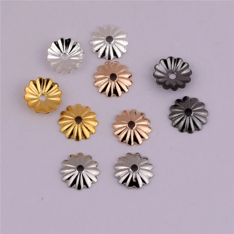 Fashion of 6mm Embossed Small Torus Pendant DIY Handmade Materials Bead Bracelet Tassel Earrings Necklace  Jewellery Accessories