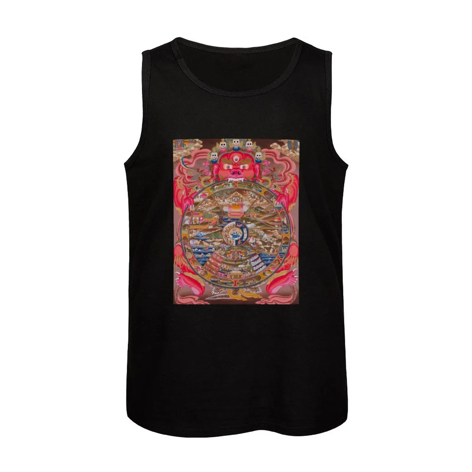 Samsara Tank Top спортивная одежда для мужчин жилет без рукавов мужские летние топы