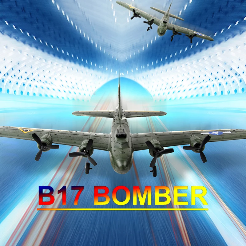 

IMPULLS FX817 Remote Control glider 2CH Stunt Flying Aircraft Aerial fortress B17 bomber With Sufficient Power For GIft FSWB
