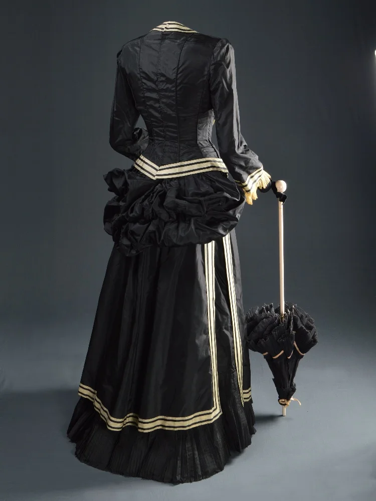 Костюм для косплея Clio duване из фильма женское черное платье средневековой