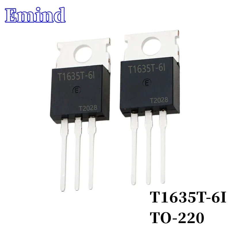 

5Pcs T1635T-6I Thyristor TO-220 16A/600V DIP Triac Large Chip