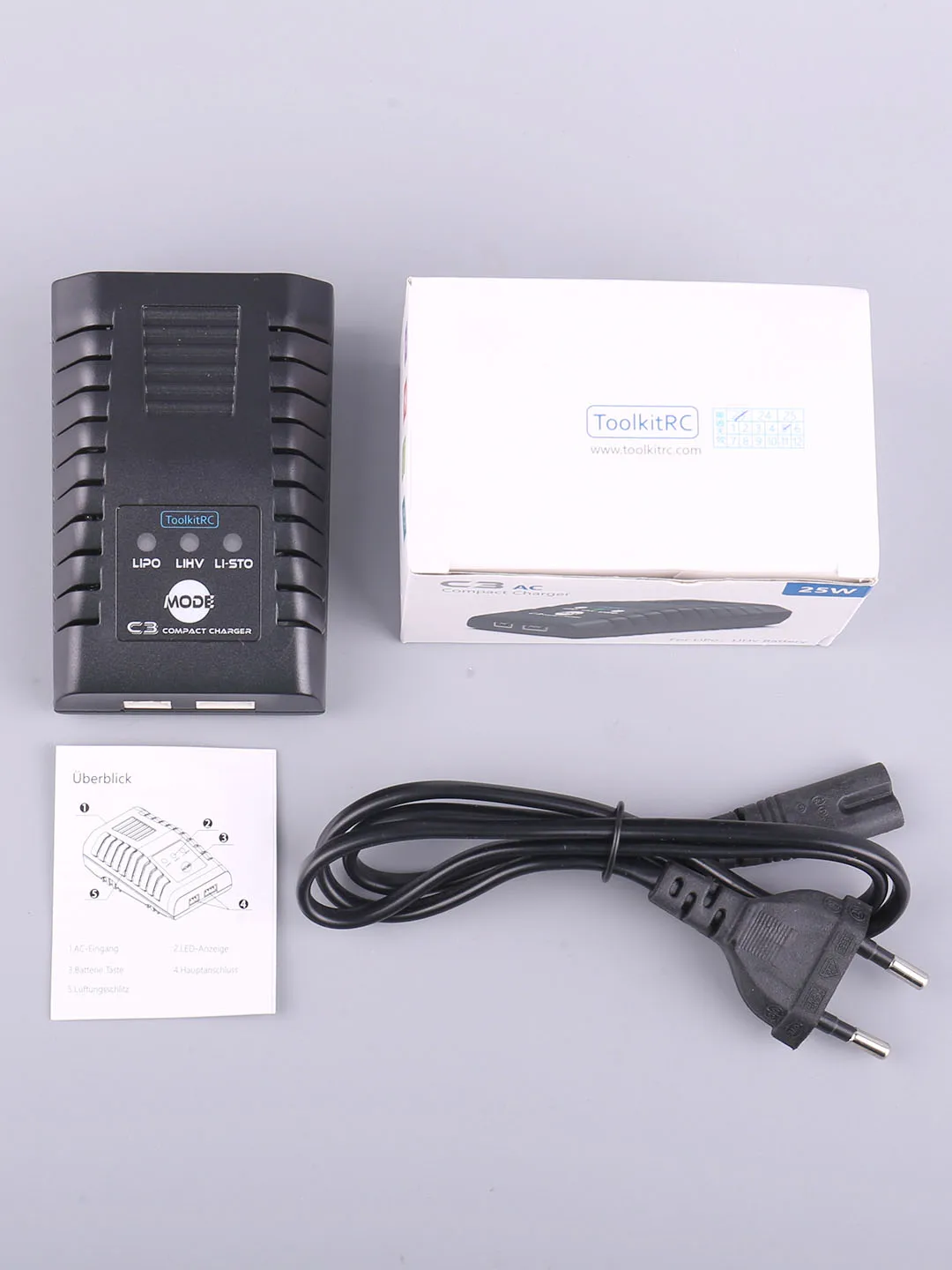 ToolkitRC C3 2-3S Lipo LiHV функциональность зарядки удобный режим хранения одним касанием