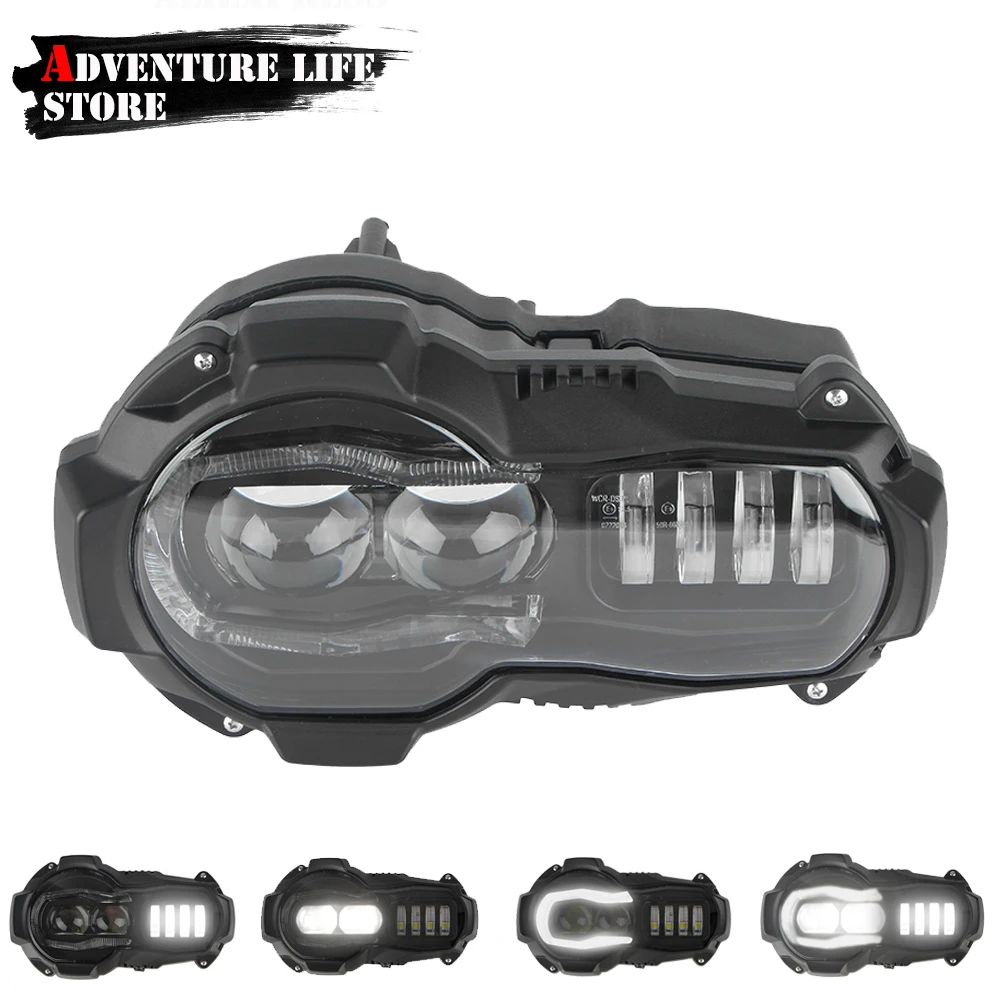 

Motorcycle LED Headlight Assembly For BMW R 1200 GS R1200 GS ADV Oil Cooler R1200GS Adventure Head Light Lamp Bright Headlamp