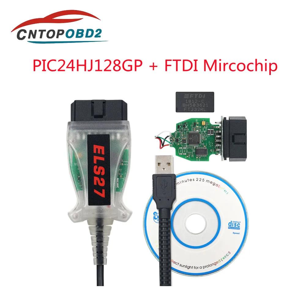 Newest ELS27 FORScan Scanner V2.3.8 Support ELM327 J2534 OBD2 Diagnostic Cable For Ford/Mazda/Lincoln/Mercury Vehicles Code Read