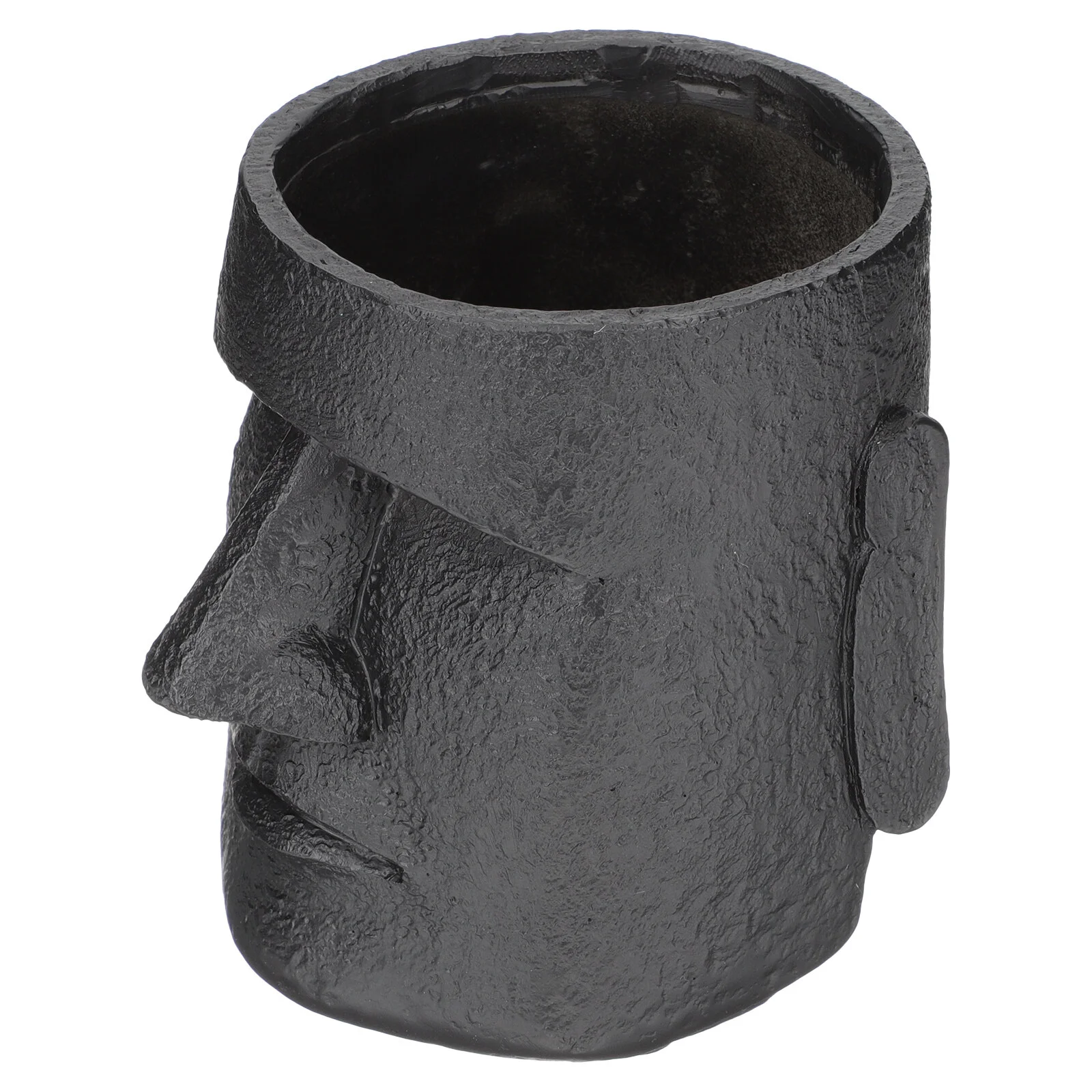 

Easter Island Flower Container Household Pot Resin Ornaments Holder Face Planter Home Supply Decor Decorate