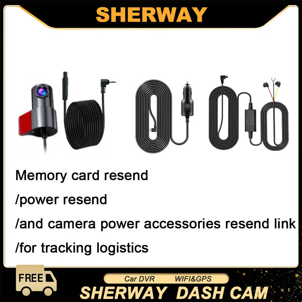 

SHERWAY для 24-часового комплекта для парковки. Предохранитель/автомобильное зарядное устройство/аксессуары для камеры. Повторное устройство. Отправьте/заказ для легко отслеживания логистики.