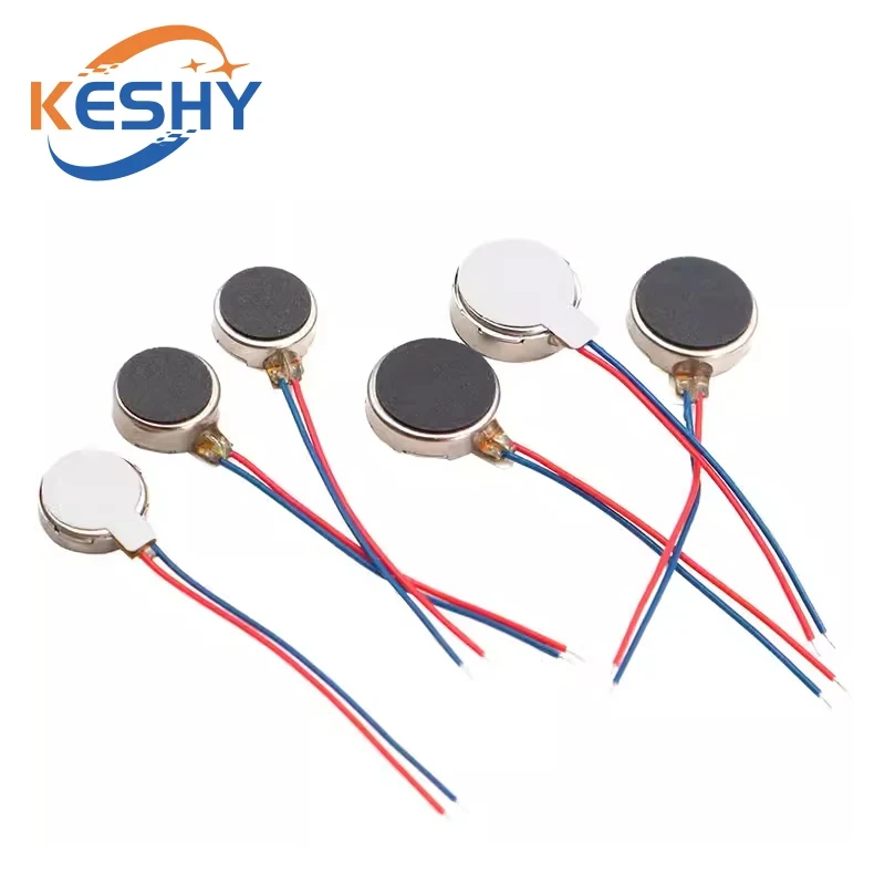 DC 3 В 7 8 мм/10 мм 0820 0827 0834 1027 1030 1034 Круглый тонкий вибрационный двигатель Кнопка