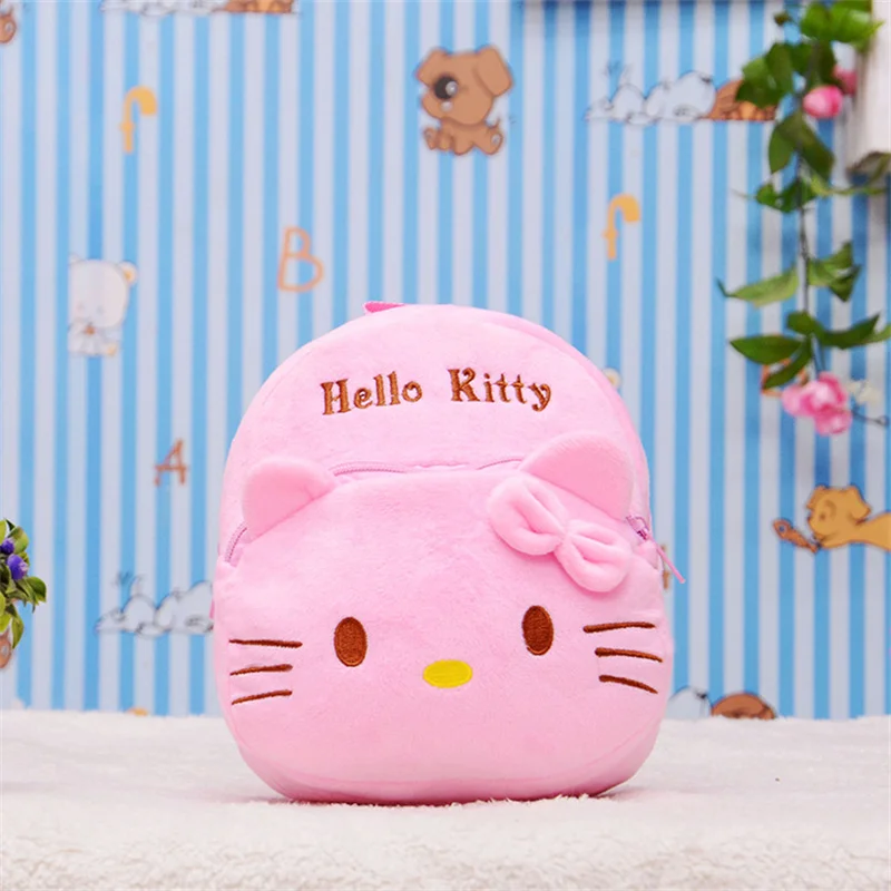 Набор Плюшевых Аниме Sanrio-Hello Kitty Totoro Рюкзак С Котенком Игрушка-мышь Для Детей