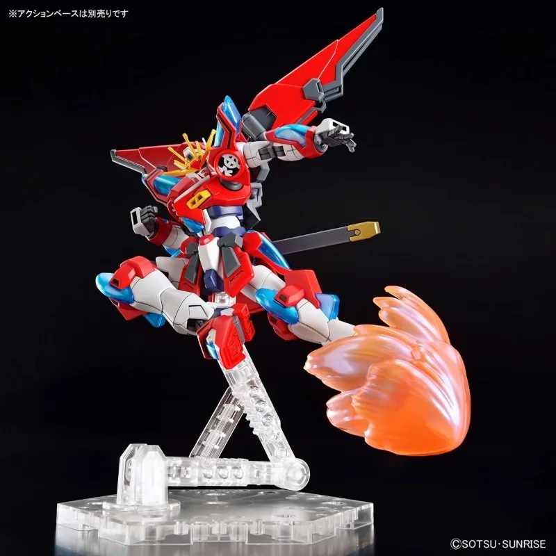 Bandai оригинальный набор моделей Gundam Аниме Фигурки HG 1/144 SHIN burn GUNDAM фигурки героев