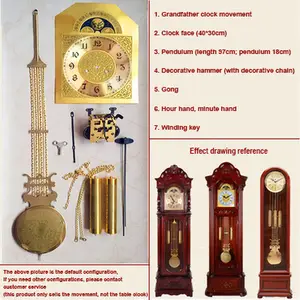grandfather clock pendulum diagram