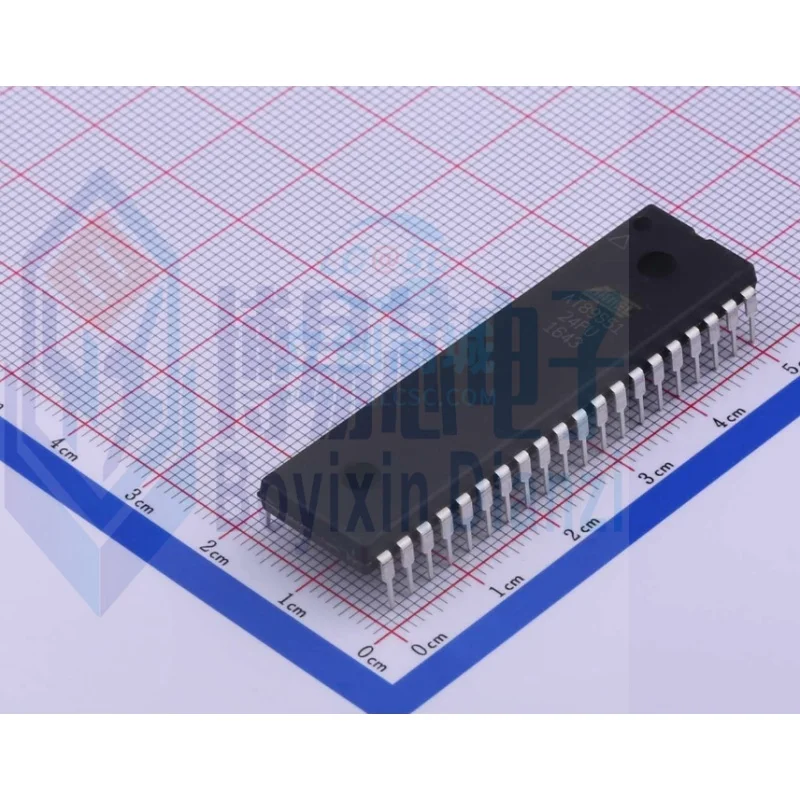 

Оригинальная Подлинная прямая штепсельная вилка, фотовспышка, 8 бит, микроконтроллер, ic чип DIP-40, 1 шт./лот