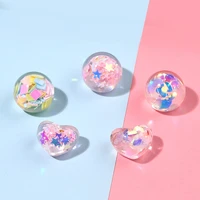 clear crystal ball bolas decorativa sphere cream glue mobile phone case resin jewelry accessories diy material package handmade