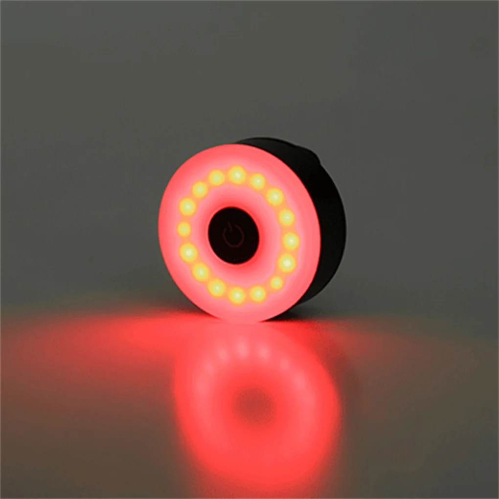 

USB Bicycle Taillight 215m Visible Safety PC Plastic Lights LED Bike Rear Tail Light Mountain Cycling Accessories bike taillight