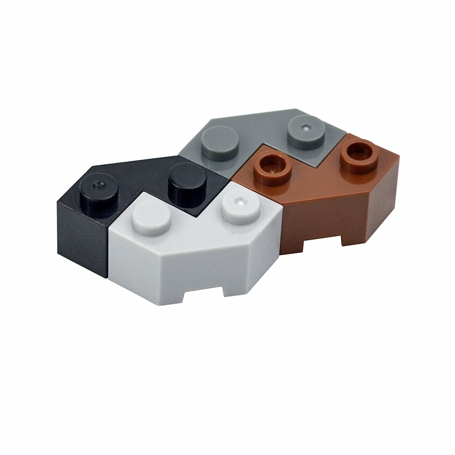 Детали MOC для кирпича 87620 кирпичная танкетка 2x2 совместимые с гранями