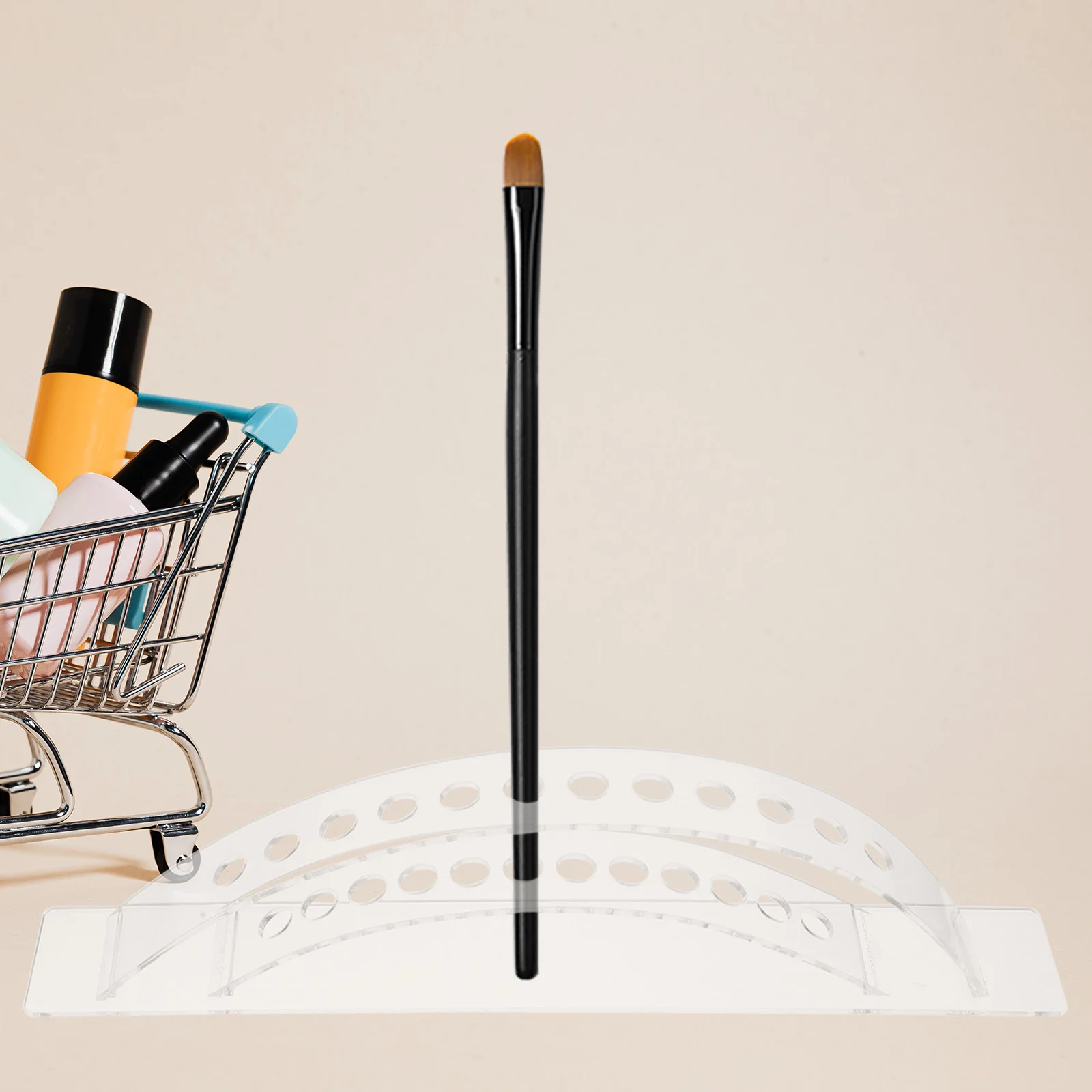 

Brush Display Holder Acrylic Pen Display Rack Makeup Brush Showing Rack