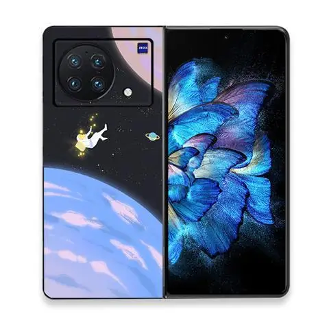 

Складной чехол-книжка для Vivo X, защитный чехол с рисунком в виде алмазной сетки, персонализированный креативный пользовательский ландшафт, ...