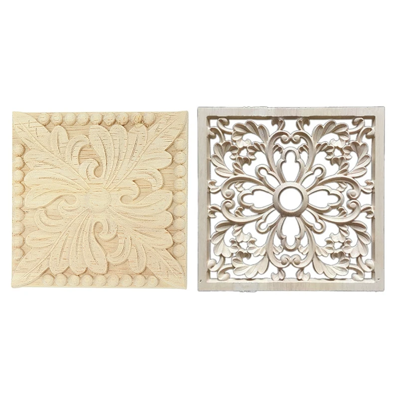 

2 шт., декоративная аппликация для мебели, 20 х20 см, 10 х10 см