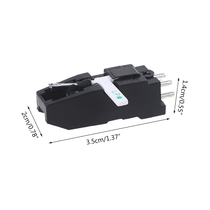 

Phonograph Turntable Dual Moving Magnetic Cartridge Stylus Strip With Vinyl Needle Double ​​And Sapphire Stereo