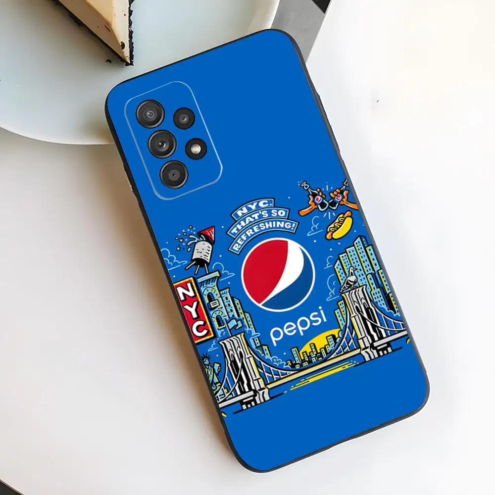 Фото Классический силиконовый чехол Pepsis Cola для Samsung S26 S25 Edge S24 S23 S22 S21 S20 Ultra Plus Fe Galaxy №2