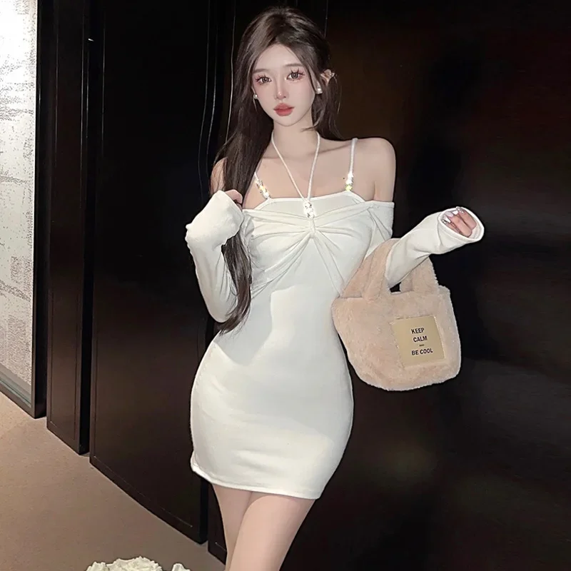 2023 сексуальные чистые женские платья Desire в эстетике Юго-Восточной Азии оптовая
