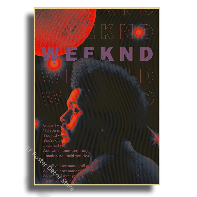 

Плакат The Weeknd Starboy/Trilogy