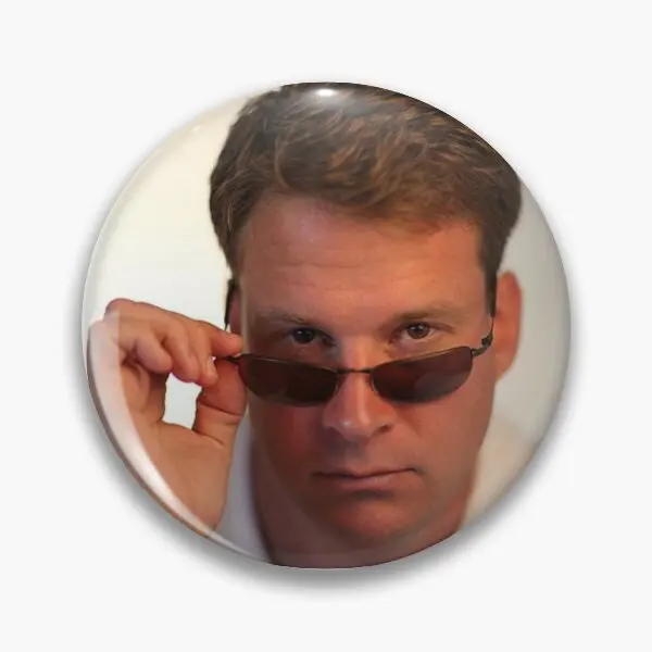 Lane Kiffin Мягкая пуговица креативная забавная модная металлическая декоративная