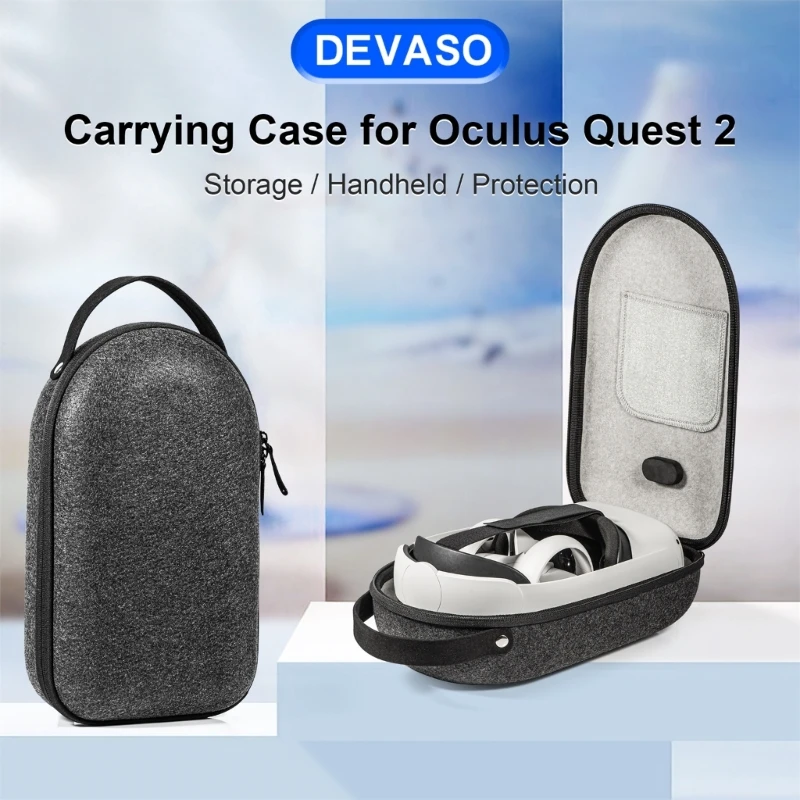 

for META Quest Protective Bag EVA Portable Hard Storage Travel Case Dropship