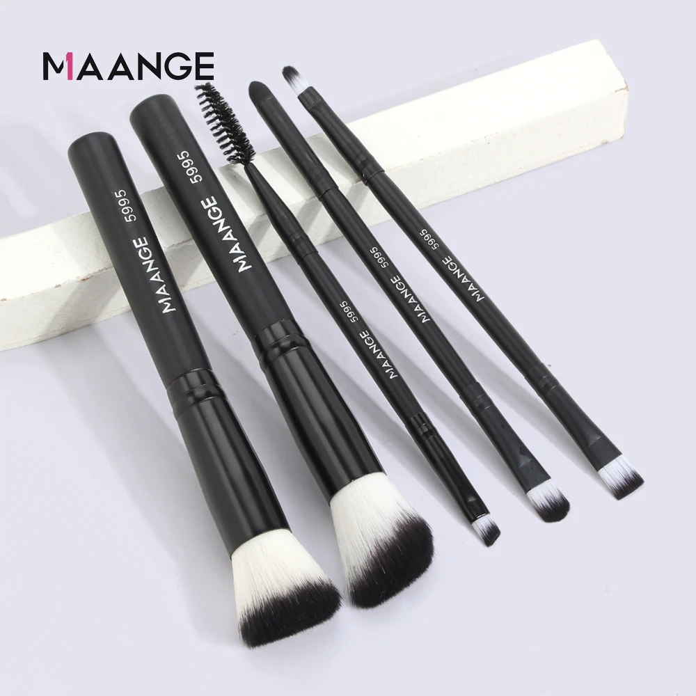 

MAANGE 1/2/5 шт набор кистей для макияжа для косметических румян, теней для век, кистей для основы, консилера, смешивания кистей для макияжа, косме...