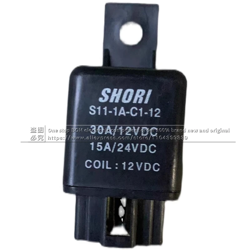 Фото S11-1A-C1-12 12 В постоянного тока Новое автоматическое реле SHORI 30 А точечное №1