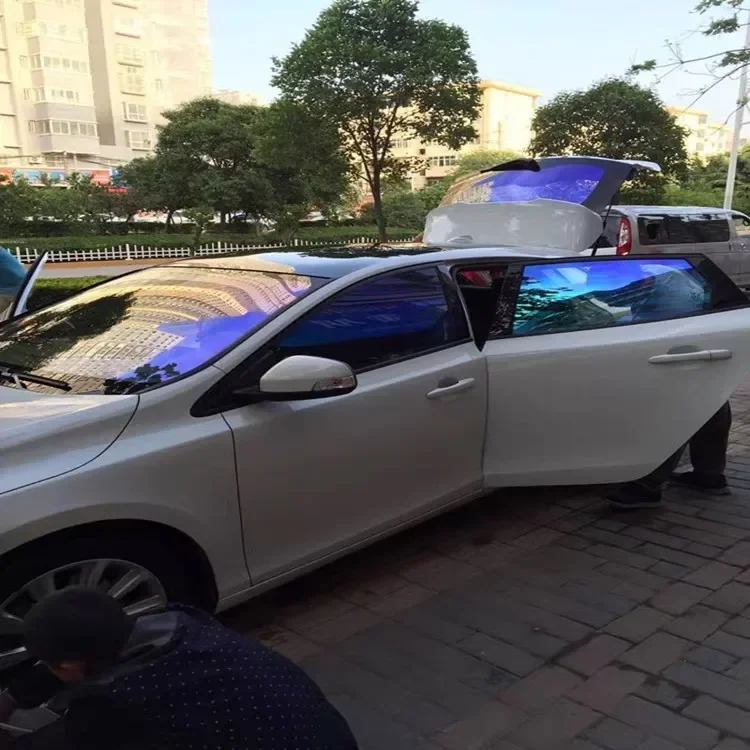 Высококачественная цветная радужная пленка на окно автомобиля 1 52*30 м