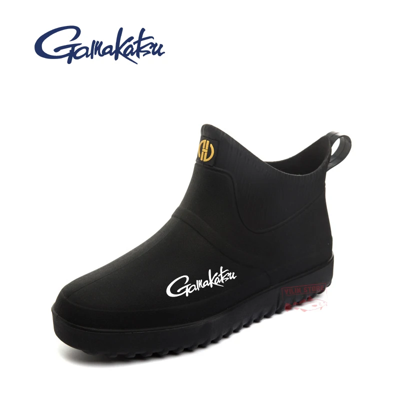 

Ботинки Gamakatsu мужские для рыбалки, модные короткие водонепроницаемые Нескользящие сапоги для воды, Уличная обувь для верховой езды, рыбалки