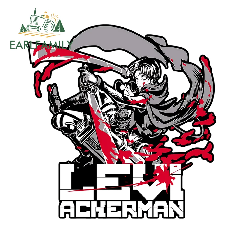 EARLFAMILY для красивых наклеек на стену Levi крутая перинальность аниме мужские
