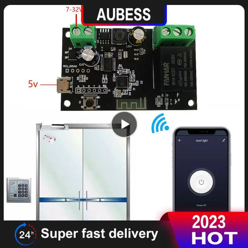 

1/2/4 Gang Diy Switch Inching Self-locking Smart Life 12v Remote Control Switch Module Voice Control Wifi Tuya