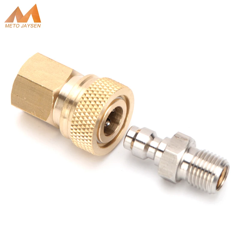 1/8BSPP Штекерный разъем 8 мм M10x1 1/8NPT гнездовой быстроразъемный соединитель фитинги гнездо 2 шт./комплект