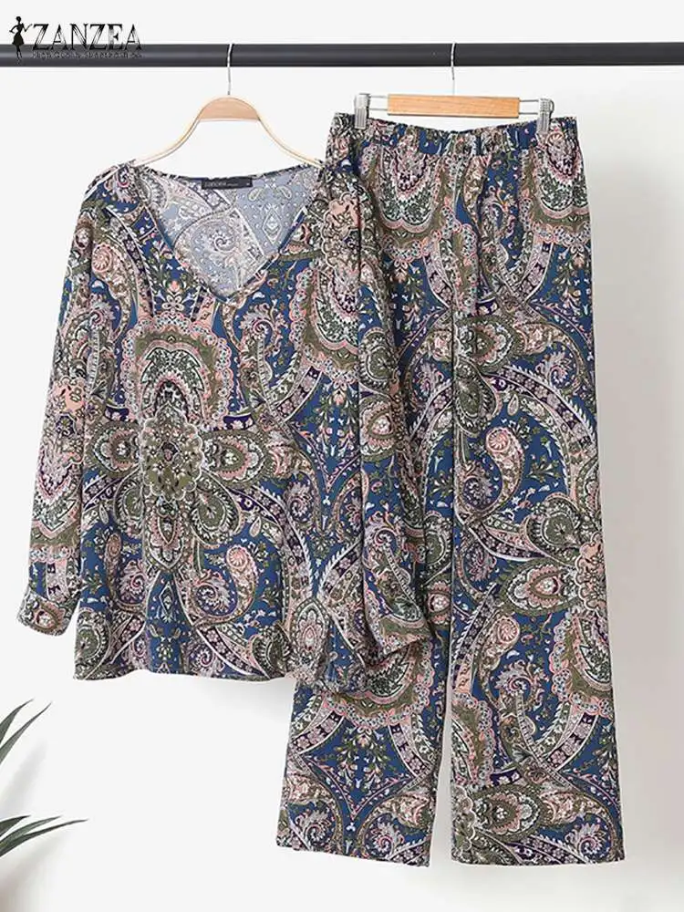 Женский комплект из 2 предметов блузка с V-образным вырезом и длинным рукавом