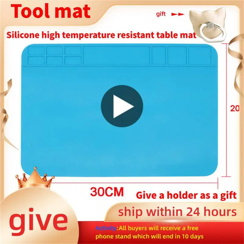 

Soldering Mat Repair Pad Insulation Heat Resistant Soldering Station Silicon Work Pad Desk Platform Phone Repair Tool Kit Sets