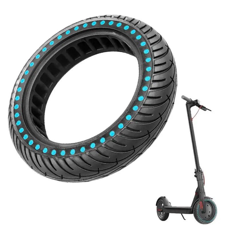

8,5 дюймовые бескамерные шины для электрического скутера, твердые шины, устойчивые к прокалыванию бескамерные шины, передние или задние Сменные однотонные резиновые шины