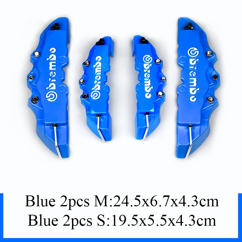 

4 шт./2 шт. 3D ABS автомобильный тормозной суппорт, чехол тормозного диска для Volvo Ford Cadillac Chevrolet Honda Toyota, автомобильные аксессуары