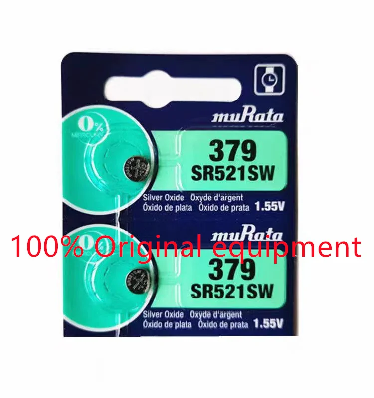 10pcs/lot Murata SR521SW 379 Watch Car Key Battery Capacitor