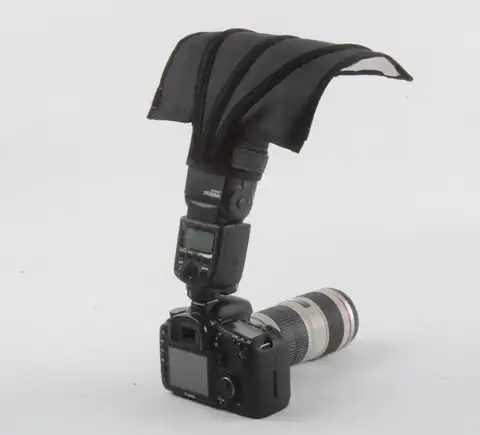 Универсальный тканевый Фонарик складной отражатель тубус луч Софтбокс диффузор гнущаяся трубка для Canon Nikon Yongnuo pentax фонарик
