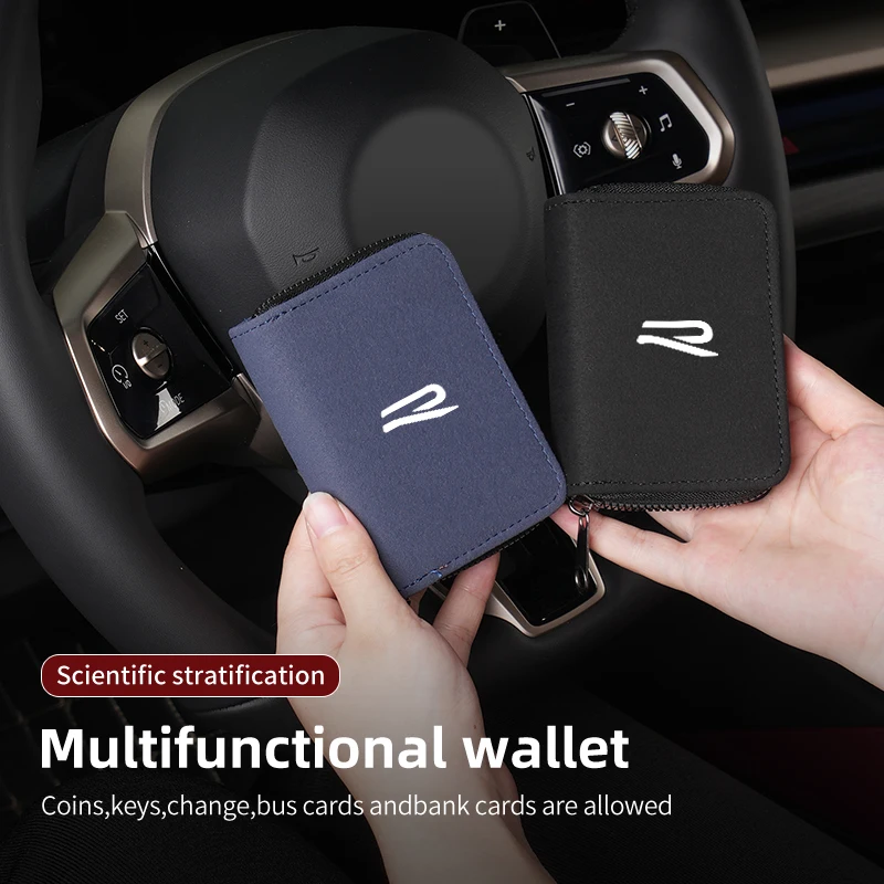 Мужской кошелек для ключей от автомобиля женский монет сумка хранения лицензии VW