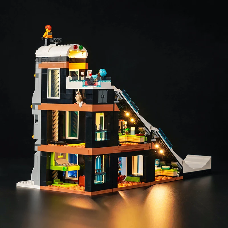 Строительные блоки для горнолыжного и скалолазающего центра (только включая