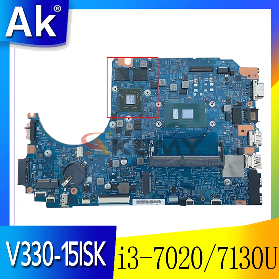 

Материнская плата для ноутбука Lenovo, материнская плата для ноутбука LV315KB 17807-3 с процессором i3 7020/7130U, 4 Гб ОЗУ, 2 Гб GPU, протестирована 100%