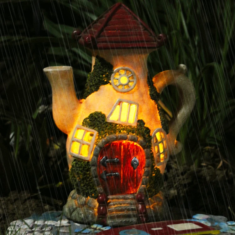 Садовое украшение для двора креативные уличные полимерные поделки в форме