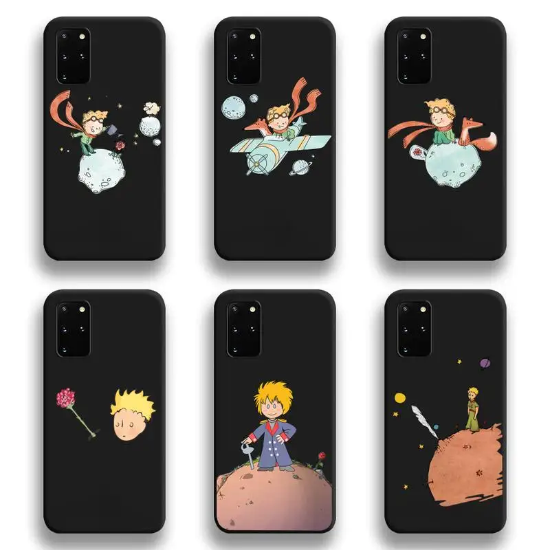 

Cute cartoon Little Prince Phone Case For Samsung Galaxy S21 Plus Ultra S20 FE M11 S8 S9 plus S10 5G lite 2020