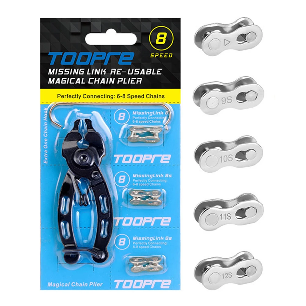 

Master Link Removal Repair Pliers Wrench Kits for 6/7/8/9/10/11/12 Speed Mountain Bike Chain Clamp Quick Link Tool with Hook