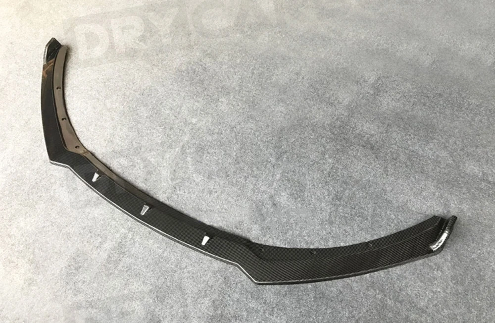 Передний спойлер для Jaguar XF XFL Standard 2016-2019 из углеродного волокна/FRP головной бампер