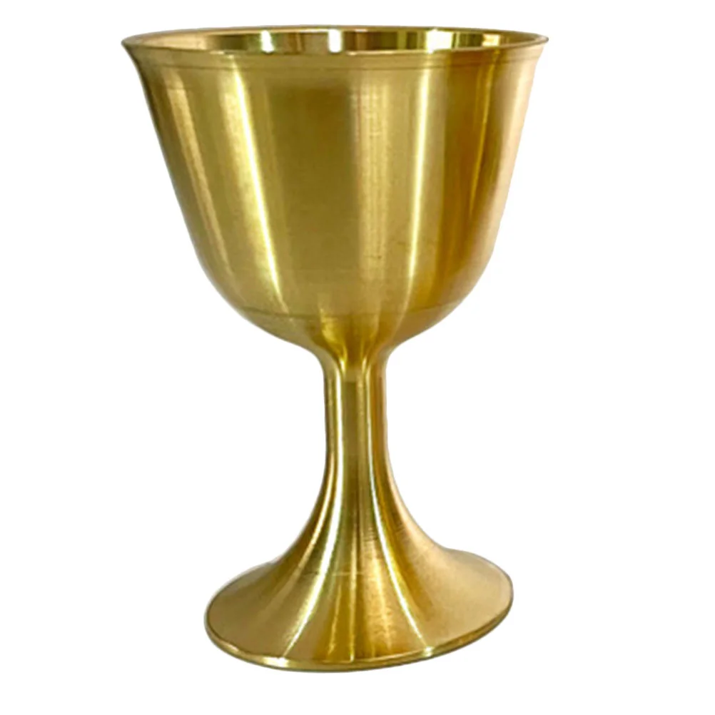 

Cup Bowl Brass Offering Goblet Glasses Water Chalice Copper Gold Champagne Altar Metal Drinking Cups Tibetan Cocktail Bar Flutes